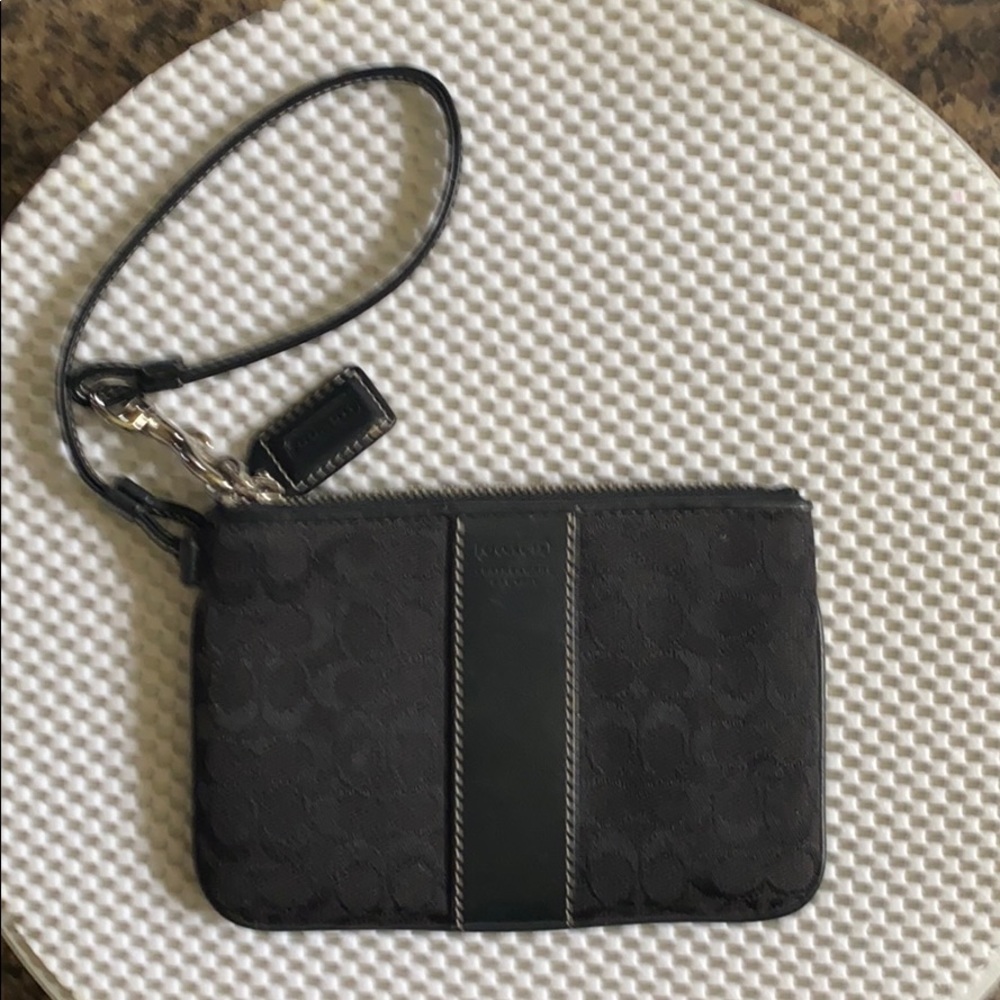 Signature Coach Wristlet